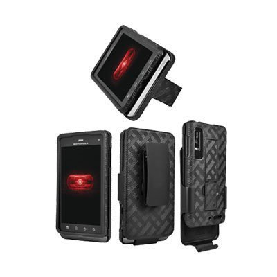 Motorola Droid 3 Shell Holster Combo with Stand - Verizon Original MOTDRD3HOC