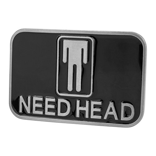 Buckle Rage Adult Mens Need Head Male Figure Sign Funny Belt Buckle Enamel Black