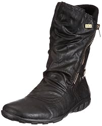 Remonte Dorndorf Remonte R3484, Damen Schneestiefel, Schwarz (schwarz/schwarz 11), EU 40