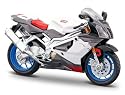 Aprilia RSV 1000R (2006) in White (1:12 scale) Diecast Model Motorbike