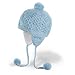 DAKINE Women's Stella Beanie With Tails And Pom (Light Blue, One Size)