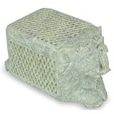 Novica 'White Elephant' Treasure box 167130