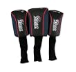 New England Patriots 3 Pack Mesh Longneck Headcover Set
