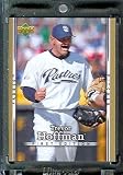 2007 Upper Deck First Edition Baseball Card #276 Trevor Hoffman San Diego Padres - Mint Condition - In Protective Display Case !