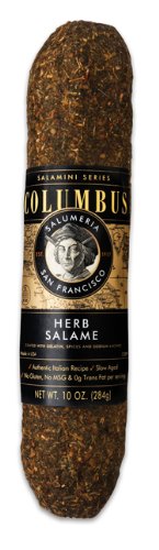 Columbus Salame Company Herb Salame 10 Ounce Stick