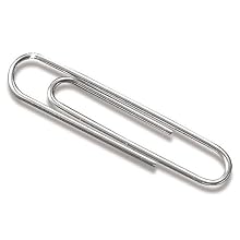 Acco Economy Jumbo Smooth Paper Clips, 10 Boxes of 100 Clips Each, (A7072589H)