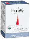 Tulsi Organics Tulsi Ginger, 16-Count Boxes (Pack of 6)