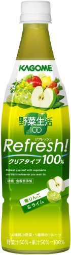 野菜生活100 Refresh! 青りんご&ライム 777g×12本