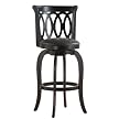Scrollback Bar Stool - Black (29")