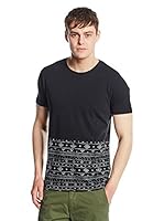 Springfield Camiseta Manga Corta (Negro)