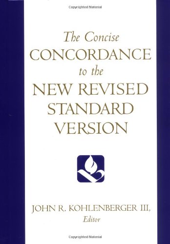 The Concise Concordance to the New Revised Standard Version