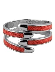 Pink Premium Bracelet Top quality - Genuine Stingray Skin Leather