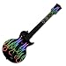 Guitar Hero III Skin - Rainbow Neon Flames (PS3/XBOX 360 I )