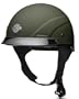 Harley-Davidson� Authority Half Helmet-LIMITED EDITION. Fiberglass shell. Meets DOT requirements. 98267-09VM Matte Black; 97269-09VM Olive Green