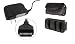 Home Wall AC DC Travel House Battery Charger+Leather Case Holster Cover Side Pouch with Belt Clip For ATT Samsung Access A827 Sprint Samsung Ace SPH i325 ATT Samsung Blackjack II i617 ATT Samsung Eternity SGH A867 - Auction4tech Brand