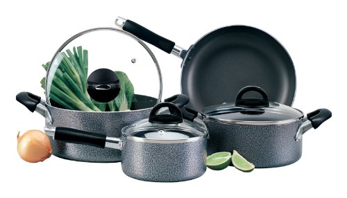 KittAmor 7 Piece Non-Stick Aluminum Cookware Set product image