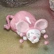 Amy Lacombe Whimsiclay Teri Mouse Figure