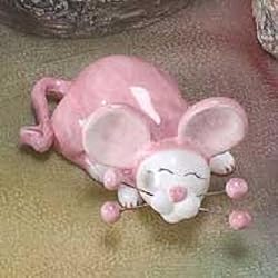 Amy Lacombe Whimsiclay Teri Mouse Figure