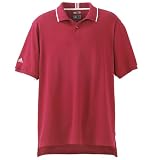 Adidas ClimaLite Mens Drop Needle Interlock Polo Sport Shirt. A04
