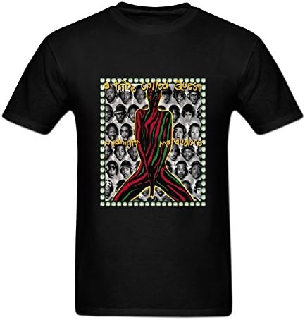 Men's A Tribe Called Quest Short Sleeve T Shirt L Black