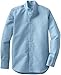 TuffRider Girl's Starter Long Sleeve Show Shirt, Light Blue, 14