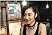 Gothic Style Faux Leather Collar Choker Necklace with Heart Lock Dangle Pendant