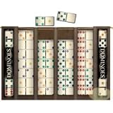 Melissa & Doug Classic Wooden Dominoes Game Board