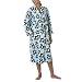  : Grandma Pants Penguin Party Robe - Teal Blue
