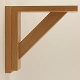 Corbel for Countertops and Shelves - Cherry Straight Model 8 - Unfinished