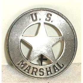 US Marshal Obsolete Old West Police Badge Star