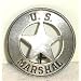 US Marshal Obsolete Old West Police Badge Star