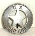 US Marshal Obsolete Old West Police Badge Star
