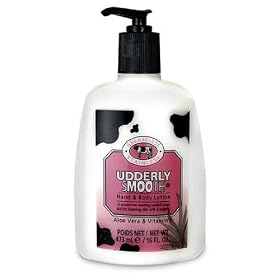 Udderly Smooth Hand & Body Lotion, 16-Ounce Bottles (Pack of 4)