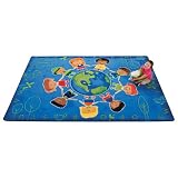 Give the Planet a Hug Rug - 5'5" x 7'8" Rectangle