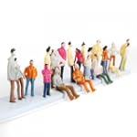 New 100pcs Painted Model Train People...