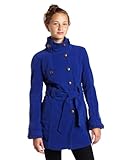 Jack Juniors Romaine Plush Coat with Belt, Azure Blue, Small
