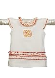 Om Bebe - Om Bebe Paisley Tee Cap Sleeve Mango 3-6mo