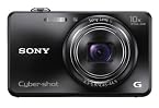 Sony CyberShot DSC-WX150 (Black) with 4GB SD Card + Camera Pouch