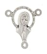 Rosary Centerpiece - Mary - Sacred Heart of Jesus - Imported from Italy