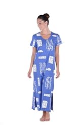 Petite Cotton/Knit Scoop Neck Short Sleeves Ankle Length Spring Summer Fall Winter Evening Dress 