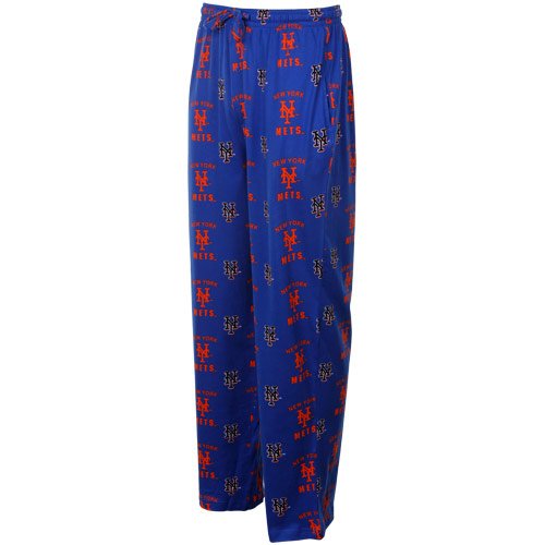 New York Mets Royal Blue Supreme Pajama Pants (Small)