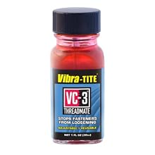 Vibra-TITE VC-3 Threadmate, 30 mL Bottle with Brush Cap Applicator