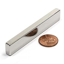 One Piece of CMS Magnetics Super Strong Neodymium Magnet 3 X 1/2 X 1/4