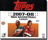 2007-08 Topps NBA Basketball Factory Sealed Jumbo Hobby HTA Box (10 Packs/Box & 46 Cards/Pack)