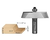 90-506, 1/2 1/2 Shank Raised Horizontal Panel Router Bit, Shaker Style Profile
