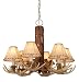 Vaxcel Lodge Chandelier