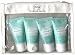 Davies Gate Allspice Peppermint On The Go Bath & Body 4 Piece Set. Includes Soothing SHOWER GEL 1.5 Fl.Oz. contains a blend of vitamins & certified organic plant oils & botanicals in a gentle Coconut soap base. Allspice Peppermint BODY LOTION 1.5 Fl.Oz. combines certified organic botanicals, rich natural nut butters & other natural emollients in a formula that instantly moisturizes your entire body. Allspice Peppermint BODY GLOW 1.5 Fl.Oz. Keep a healthy, sun-touched glow year round with this Body Glow. Perfect for all skin types, this moisturizer evens skin tone, adds a subtle sheen & hydrates with certified aloe vera & other natural emollients. Allspice Peppermint HAND CREAM 1.5 Fl.Oz. is a nourishing blend of natural nut-butters, certified organic plant oils & botanicals. Packaged in a white clear zipper bag.