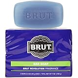 Brut 2 Piece Revolution Body and Face Soap Bars, 0.52 Pound