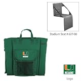 Miami Hurricanes NCAA Stadium Seat (Hunter Green)