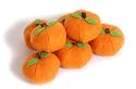 Set of 7 Oranges Soft Felt Play Food Pretend Toy
